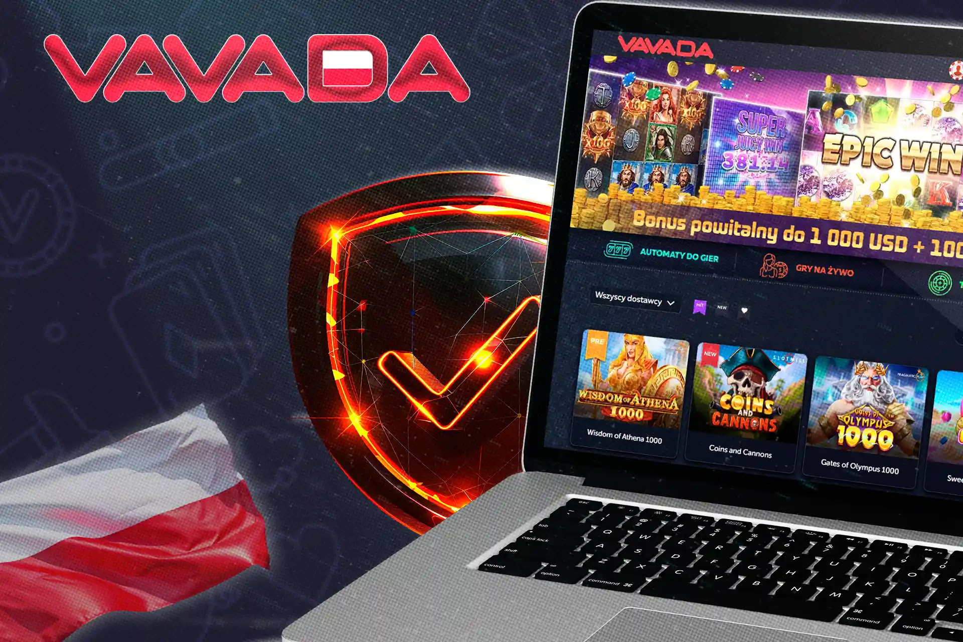 Całkowicie legalne i bezpieczne kasyno w Polsce