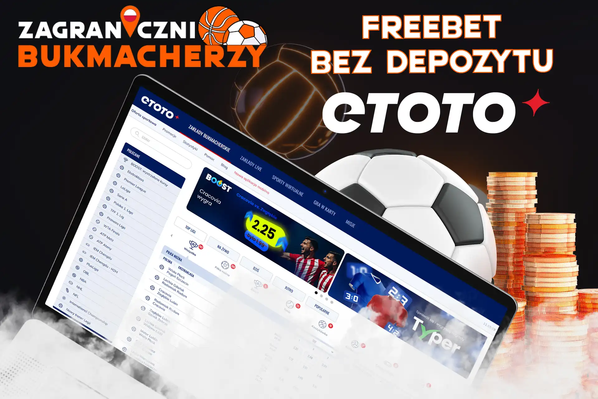 Darmowe zakłady bez depozytu na ETOTO