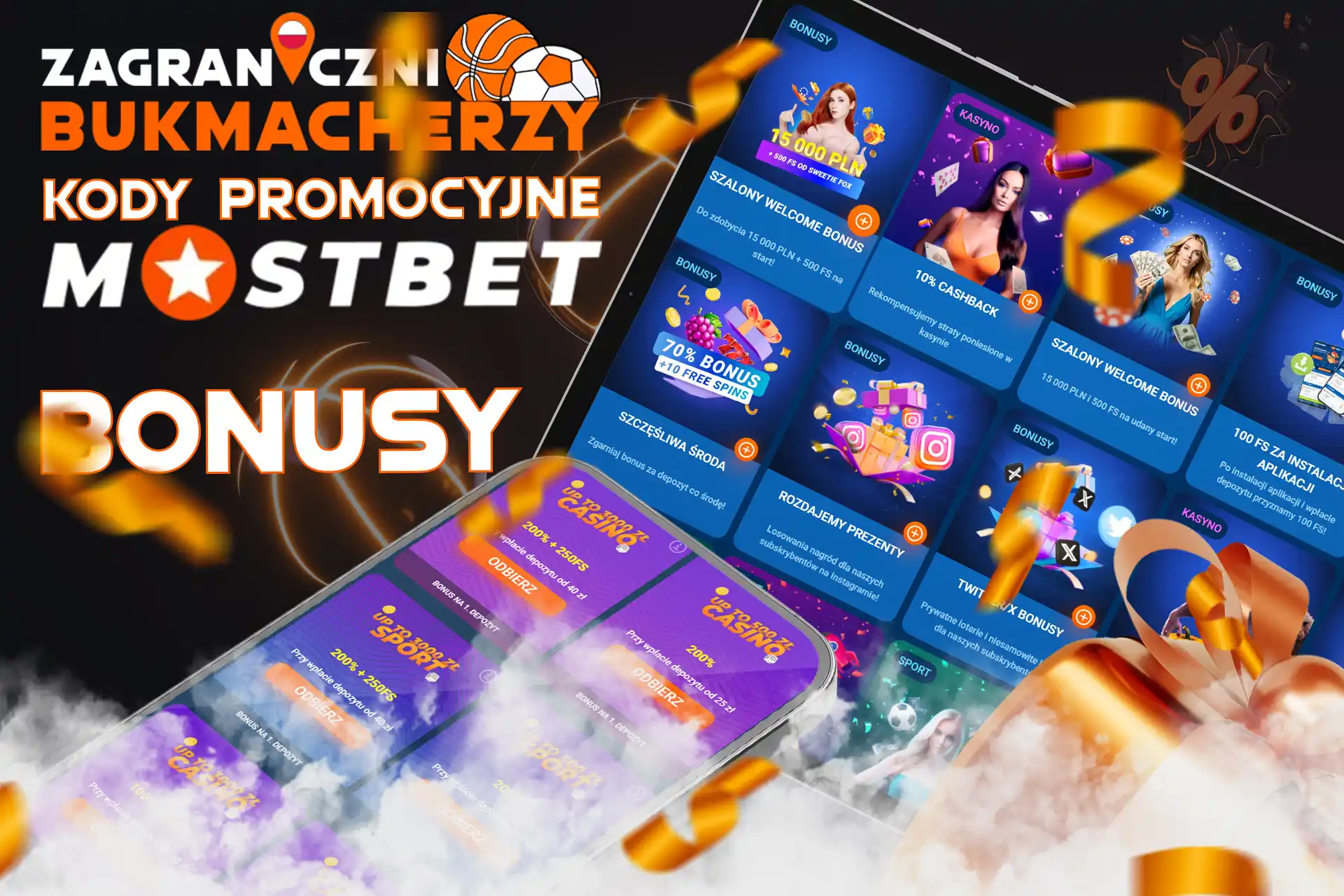 Sprawdź oferty bonusowe Mostbet