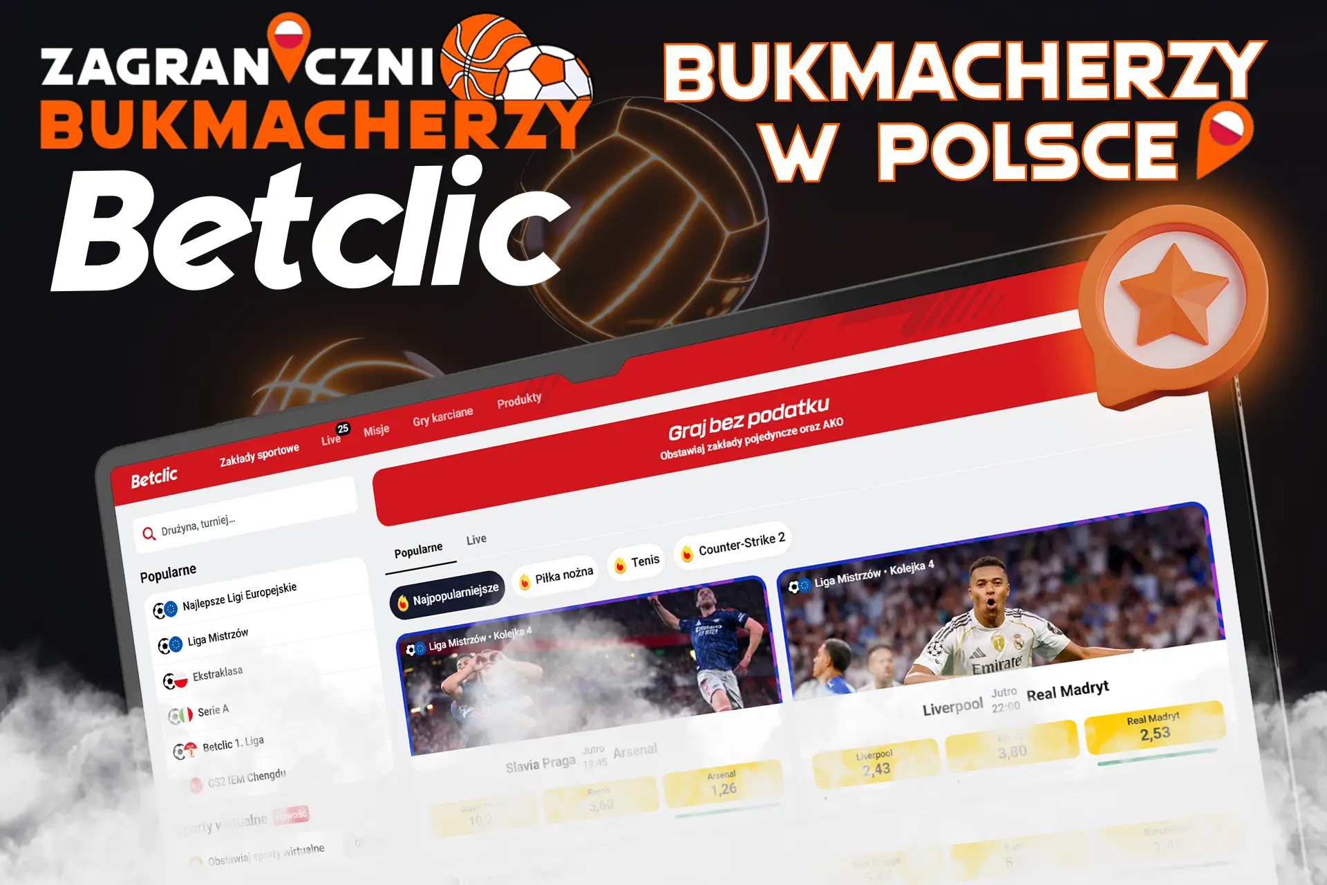 Polski bukmacher - Betclic