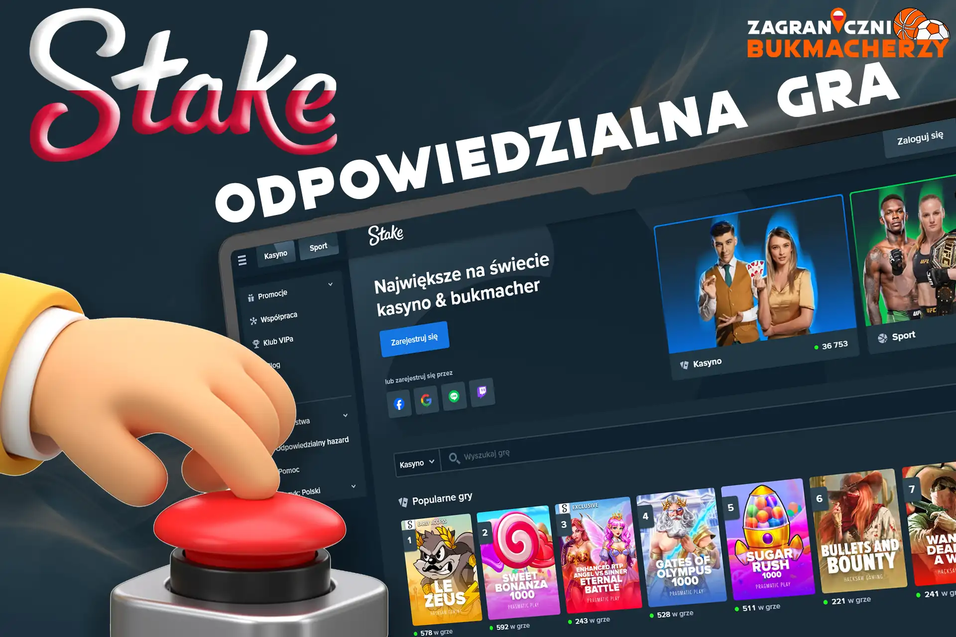 Odpowiedzialna gra i bezpieczne kasyno Stake